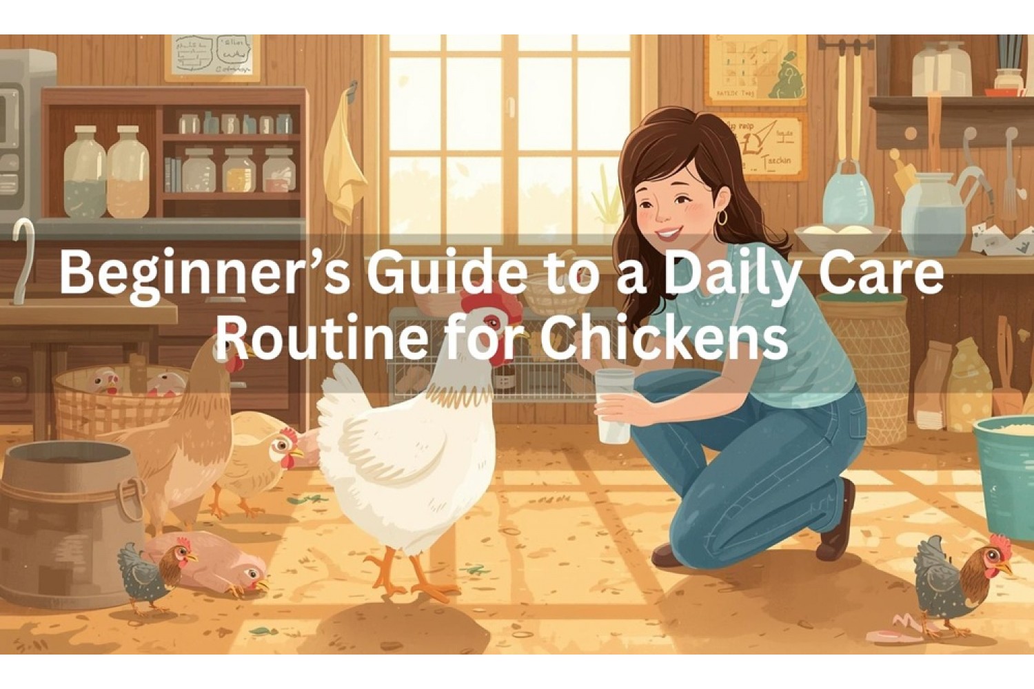 Daily Chicken Care Routine Guide for Beginners